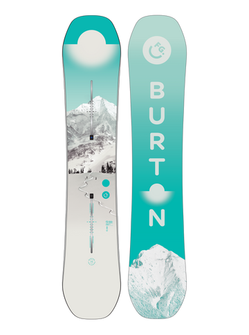 BURTON WOMEN'S FEELGOOD FLYING V SNOWBOARD 2026