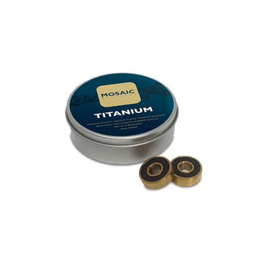 Mosaic Titanium Gold Black Bearings