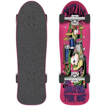 Cruzade Smashing Punk Finks Skateboard Complete