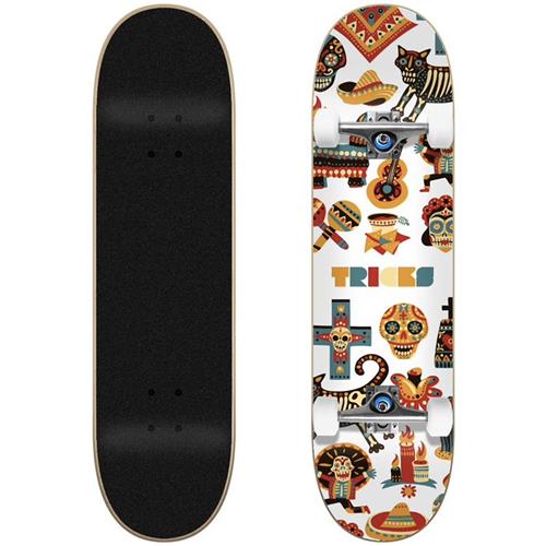 Tricks Muertos 7.375" Skateboard Complete