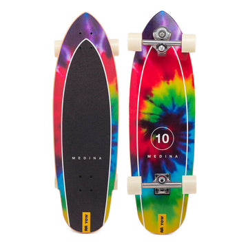 Yow x Medina Tie Dye 33" Meraki S5 Surfskate 2022 Complete