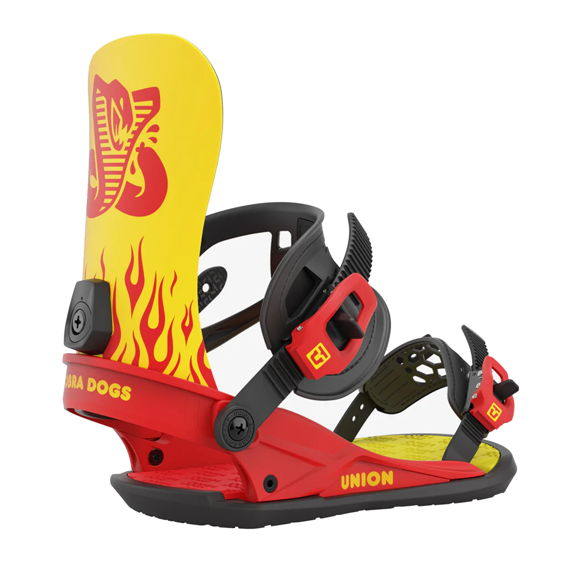 UNION UCH COBRA DOGS SNOWBOARD BINDINGS