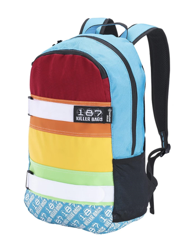 187 Killer Pads Standard Issue Rainbow Backpack
