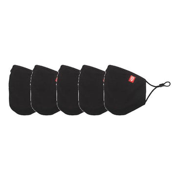AIRHOLE ERGONOMIC Daily Face Mask - Black (5 Pack) 2021