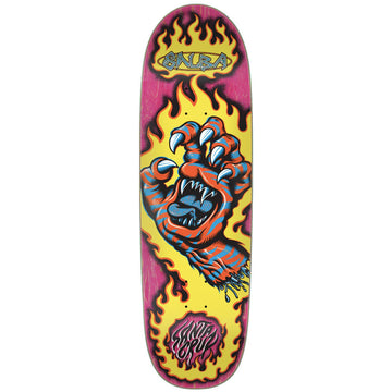 Santa Cruz Salba Tiger Hand Shaped 9.25" Skateboard Deck
