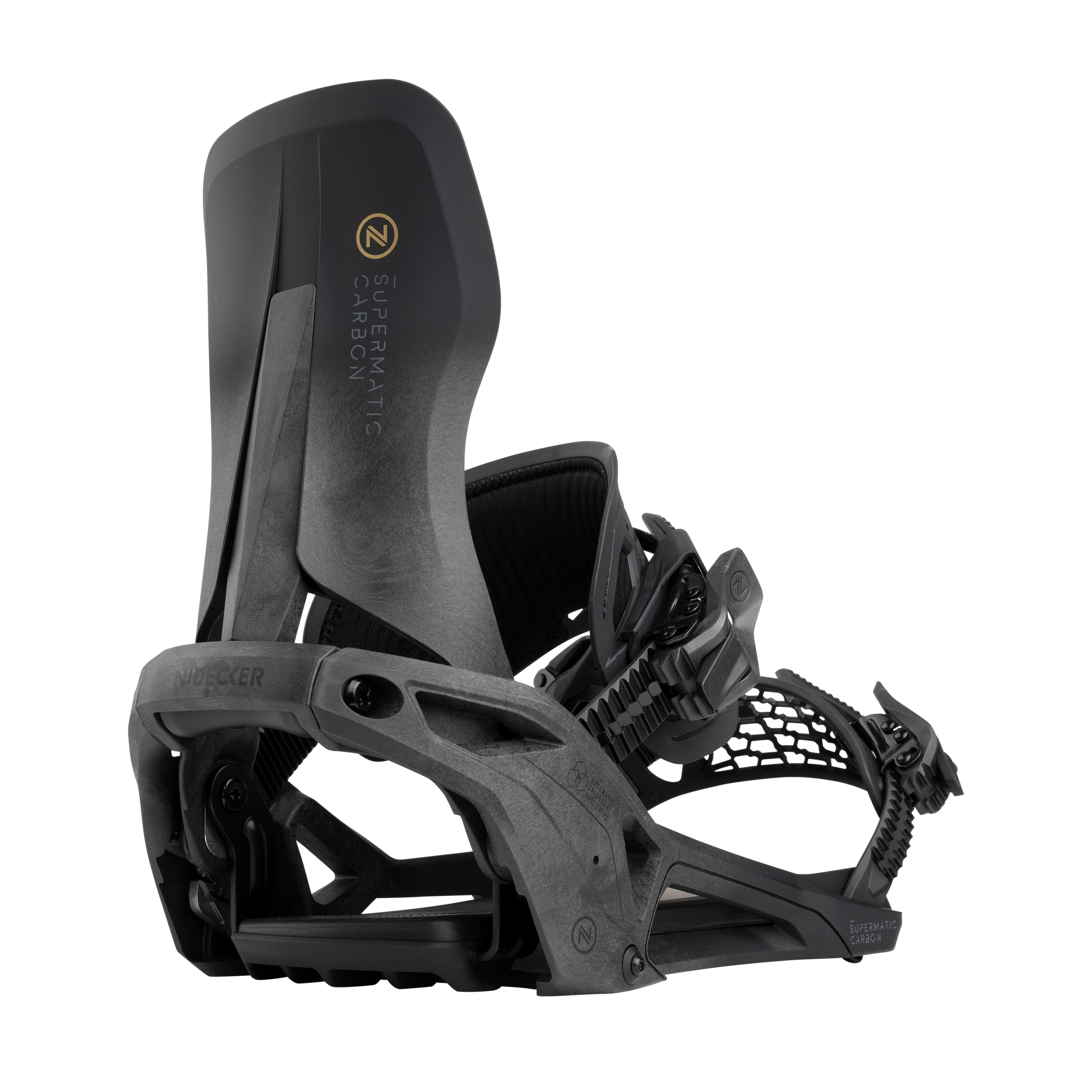 NIDECKER CARBON SUPERMATIC® SNOWBOARD BINDINGS 2026