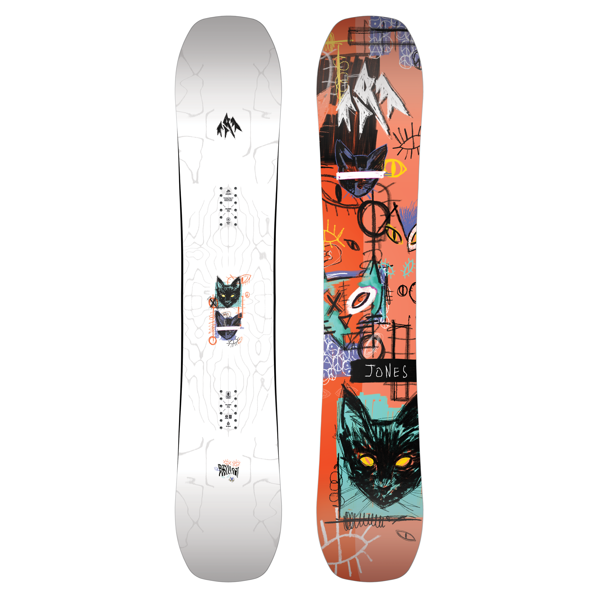 JONES MEN'S RALLY CAT SNOWBOARD 2026