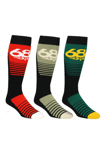 686 MENS MOTO SOCKS - 3 PACK 2026
