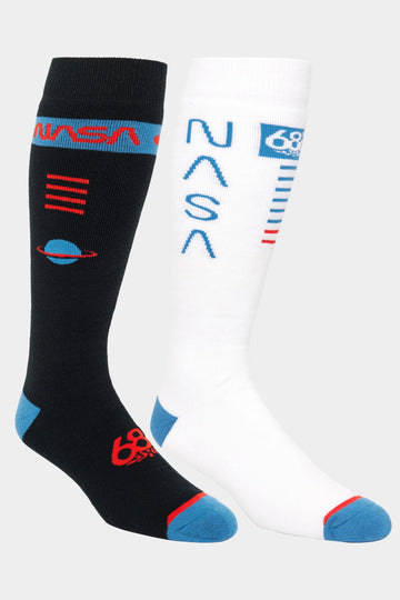 686 MEN'S NASA SOCK 2-PACK