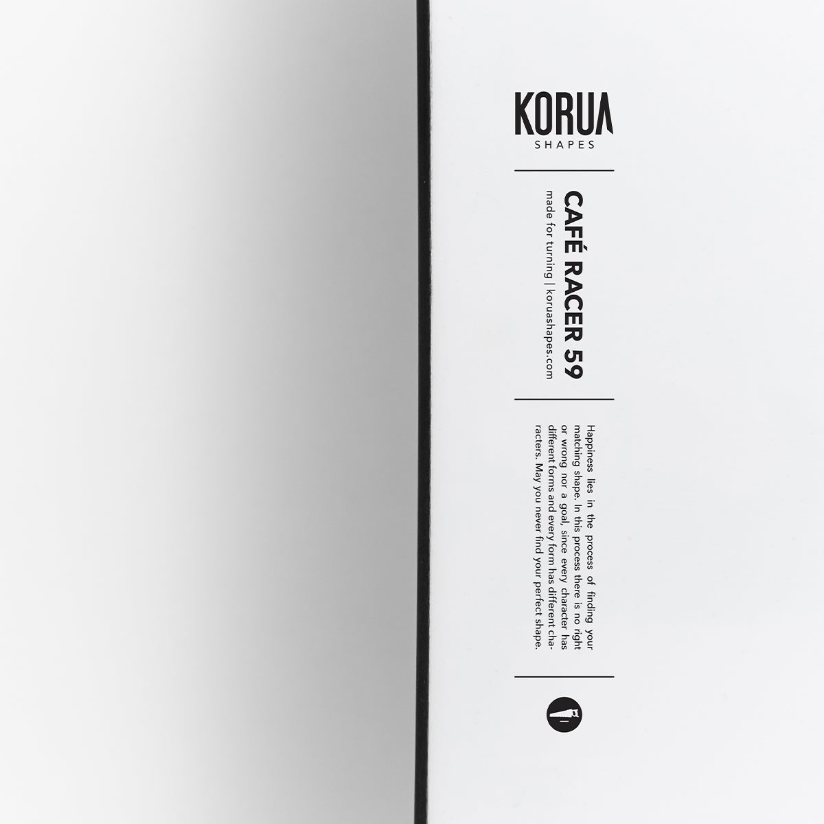 KORUA CAFE RACER56 KORUA CAFE RACER56 KORUA Cafe Racer — The