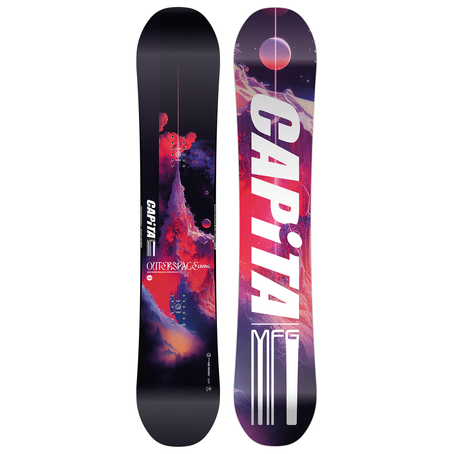 CAPITA OUTERSPACE LIVING SNOWBOARD 2025