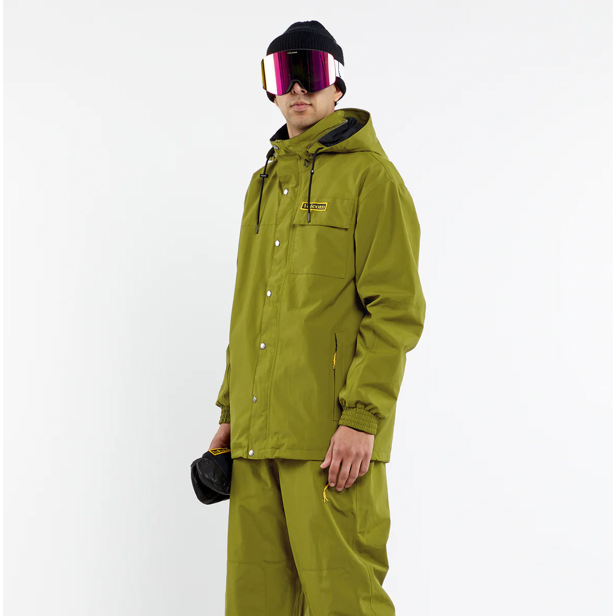 VOLCOM ボルコムLONGO GORE-TEX JACKET PANT Longo Gore-Tex Jacket - Military | Volcom Europe