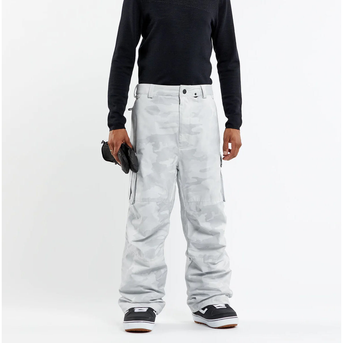 White snow sale pants