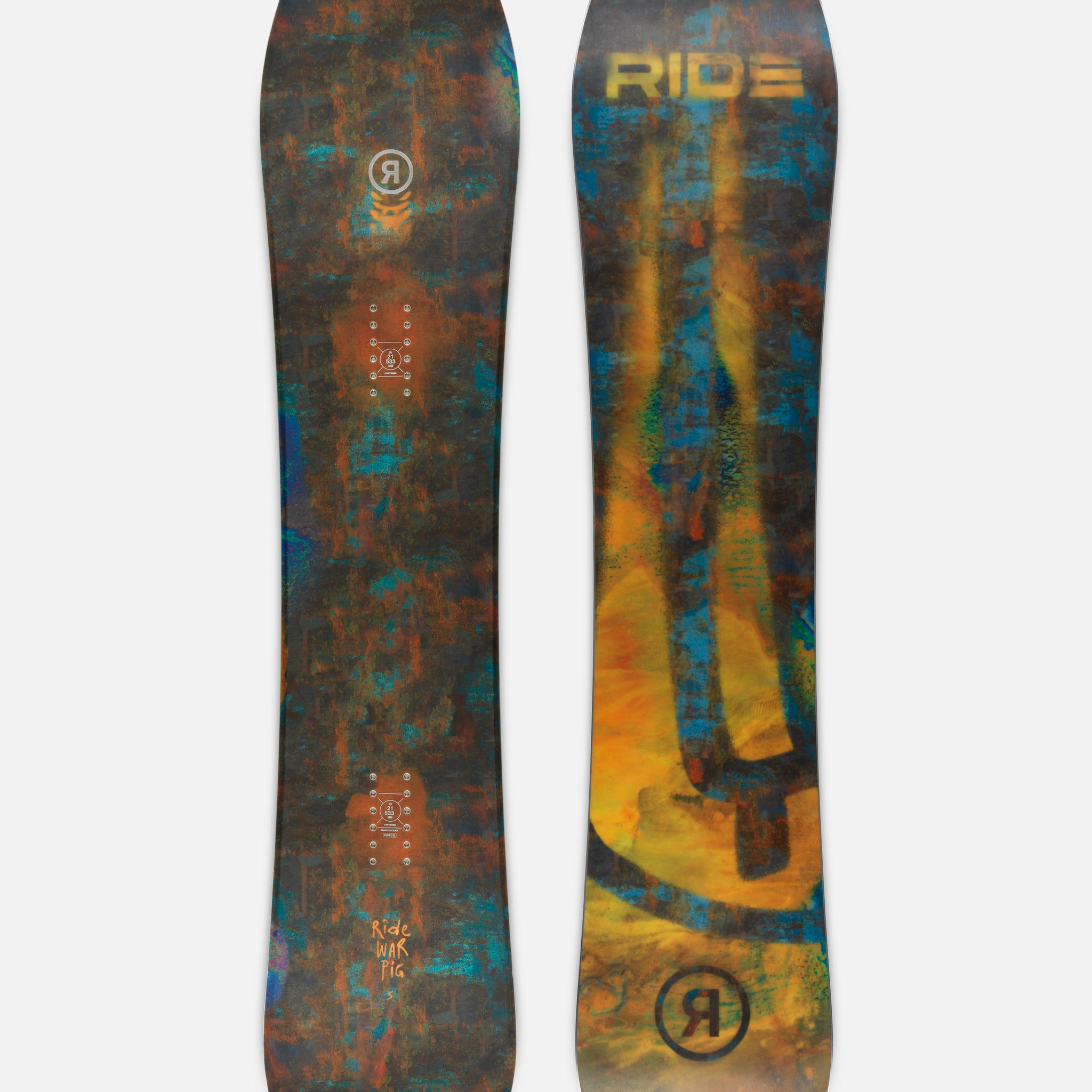 RIDE WARPIG SNOWBOARD 2026