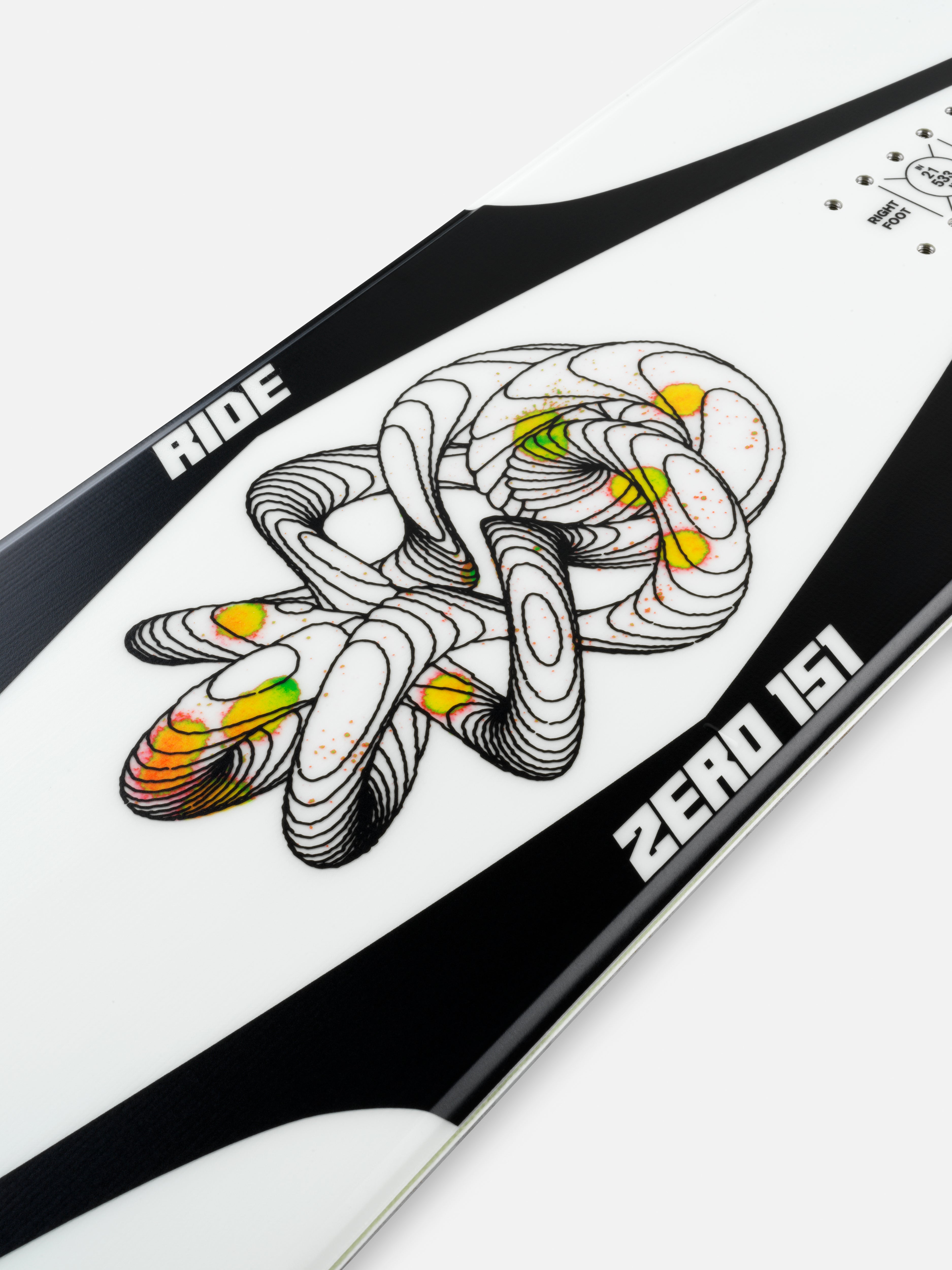 RIDE ZERO SNOWBOARD 2026
