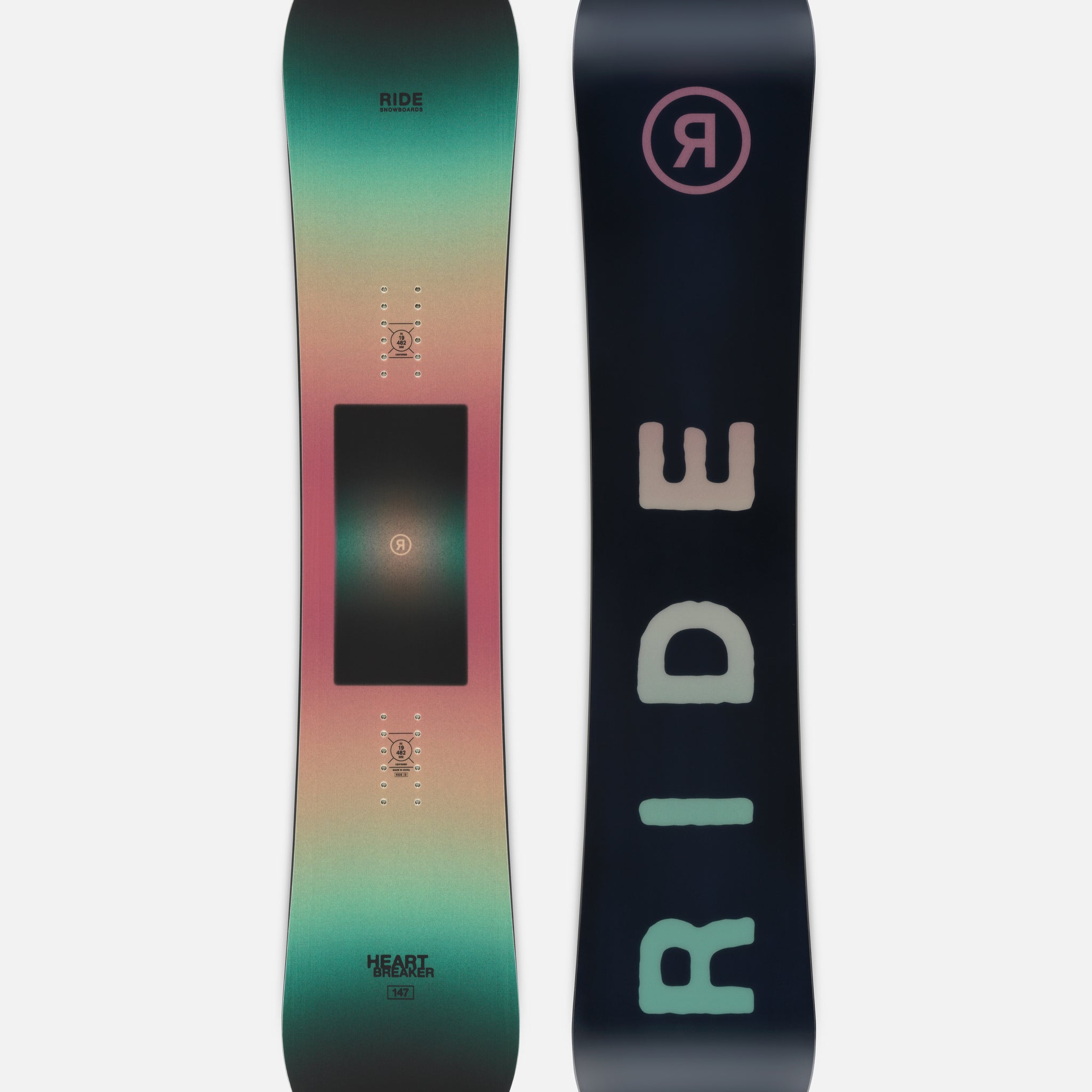 RIDE HEARTBREAKER WOMENS SNOWBOARD 2026