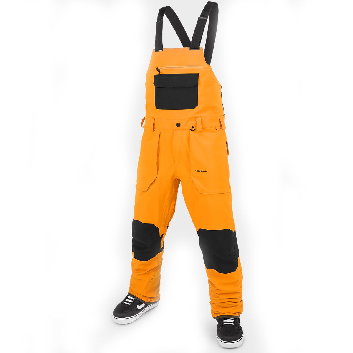 Womens Vs 3L Stretch Gore Bib Overalls - Black | Volcom Japan