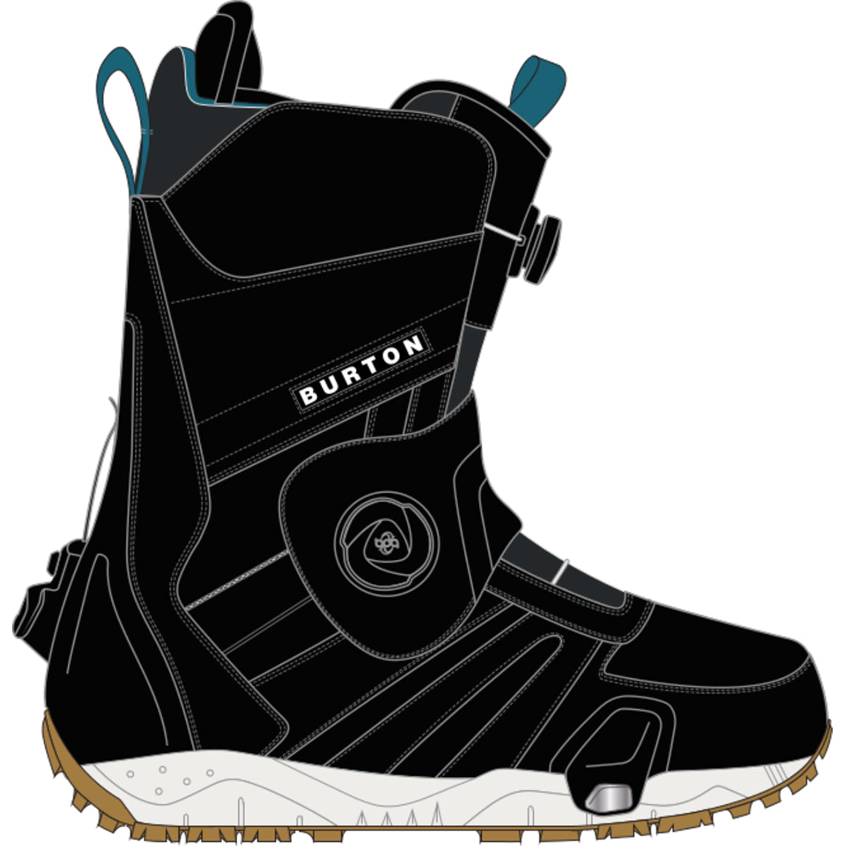 BURTON FELIX STEP ON® WIDE WOMENS SNOWBOARD BOOTS 2024