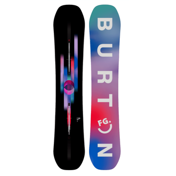 BURTON FEELGOOD FLYING V GRAPHIC WOMENS SNOWBOARD 2025