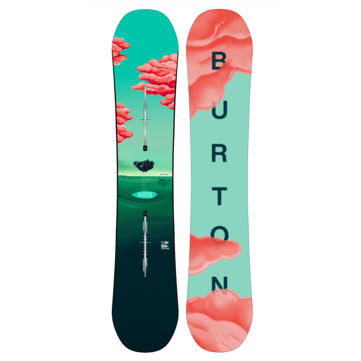 BURTON YEASAYER WOMENS SNOWBOARD 2025