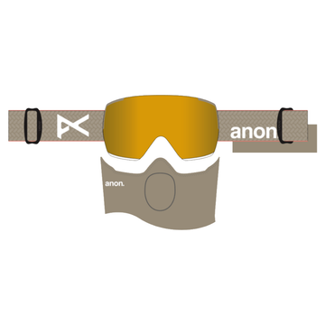 ANON M5S GOGGLES (LOW BRIDGE) - SUMMIT TAUPE PERCEIVE SUNNY BRONZE