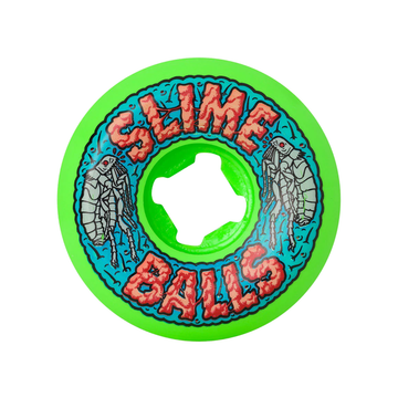 SLIME BALLS FLEA BALLS SPEED BALLS GREEN 99A SKATEBOARD WHEELS