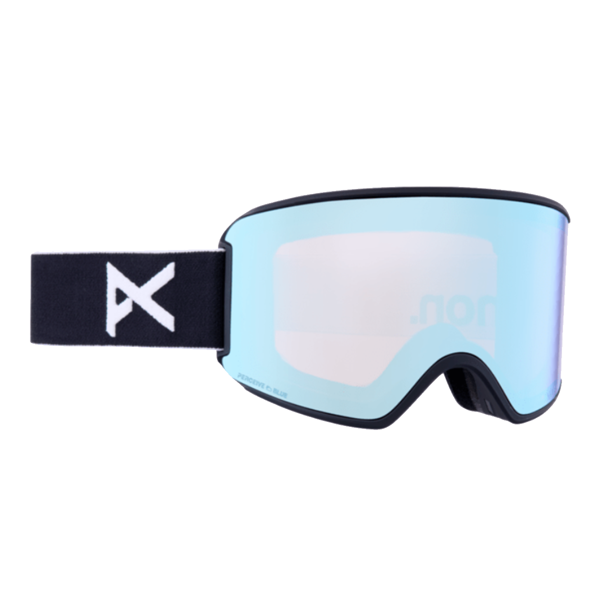 ANON WM3 GOGGLES (LOW BRIDGE) + MFI  MASK + BONUS LENS - FOCAL PERCEIVE VARIABLE BLUE