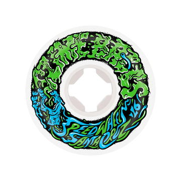 SLIME BALLS VOMIT MINI II WHITE GREEN 97A SKATEBOARD WHEELS