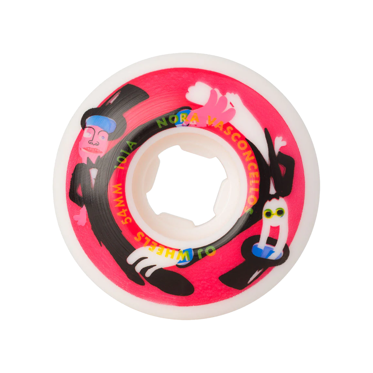 OJ VASCONCELLOS NORA BY ALEXIS ELITE EZ EDGE 101A SKATEBOARD WHEELS