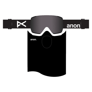 ANON M5S GOGGLES (LOW BRIDGE) - SMOKE PERCEIVE SUNNY ONYX