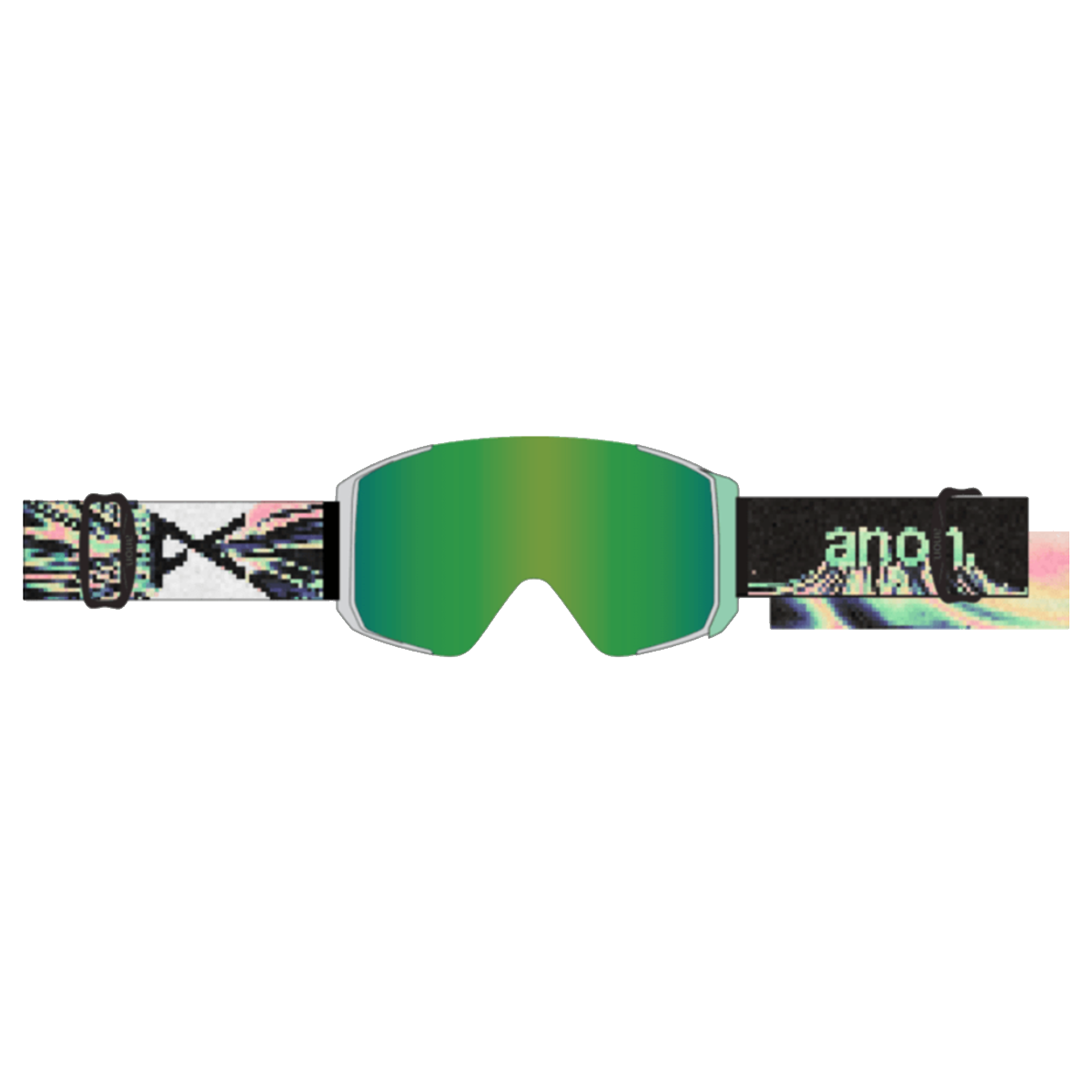 ANON SYNC GOGGLES (LOW BRIDGE) - MELTDOWN PERCEIVE VARIABLE GREEN