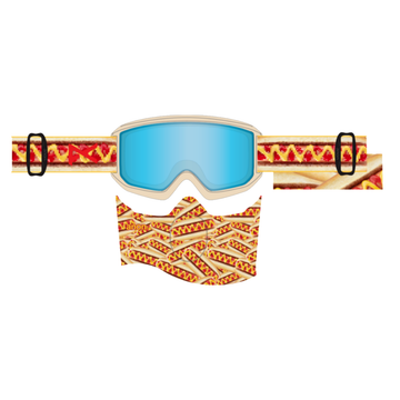 ANON RELAPSE JR GOGGLES (LOW BRIDGE) - HOTDOGGIN/BLUE AMBER