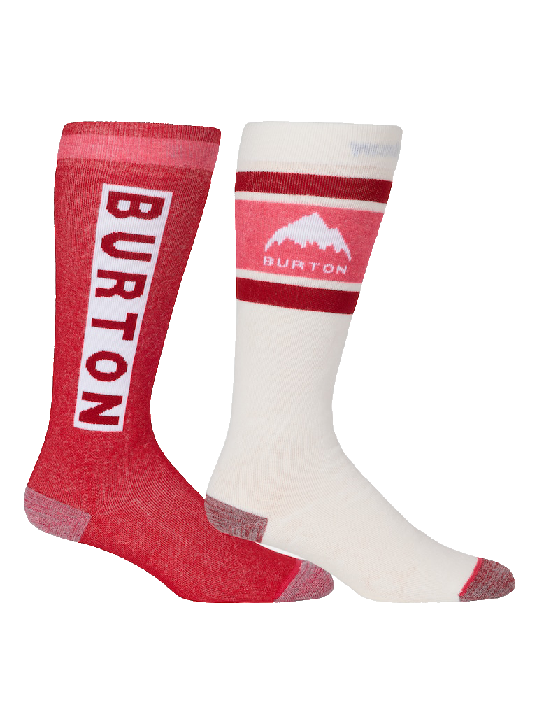 BURTON WOMENS WEEKEND MIDWEIGHT 2-PACK SOCKS 2026