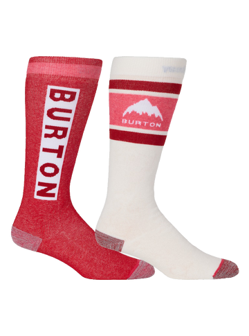 BURTON WOMENS WEEKEND MIDWEIGHT 2-PACK SOCKS 2026