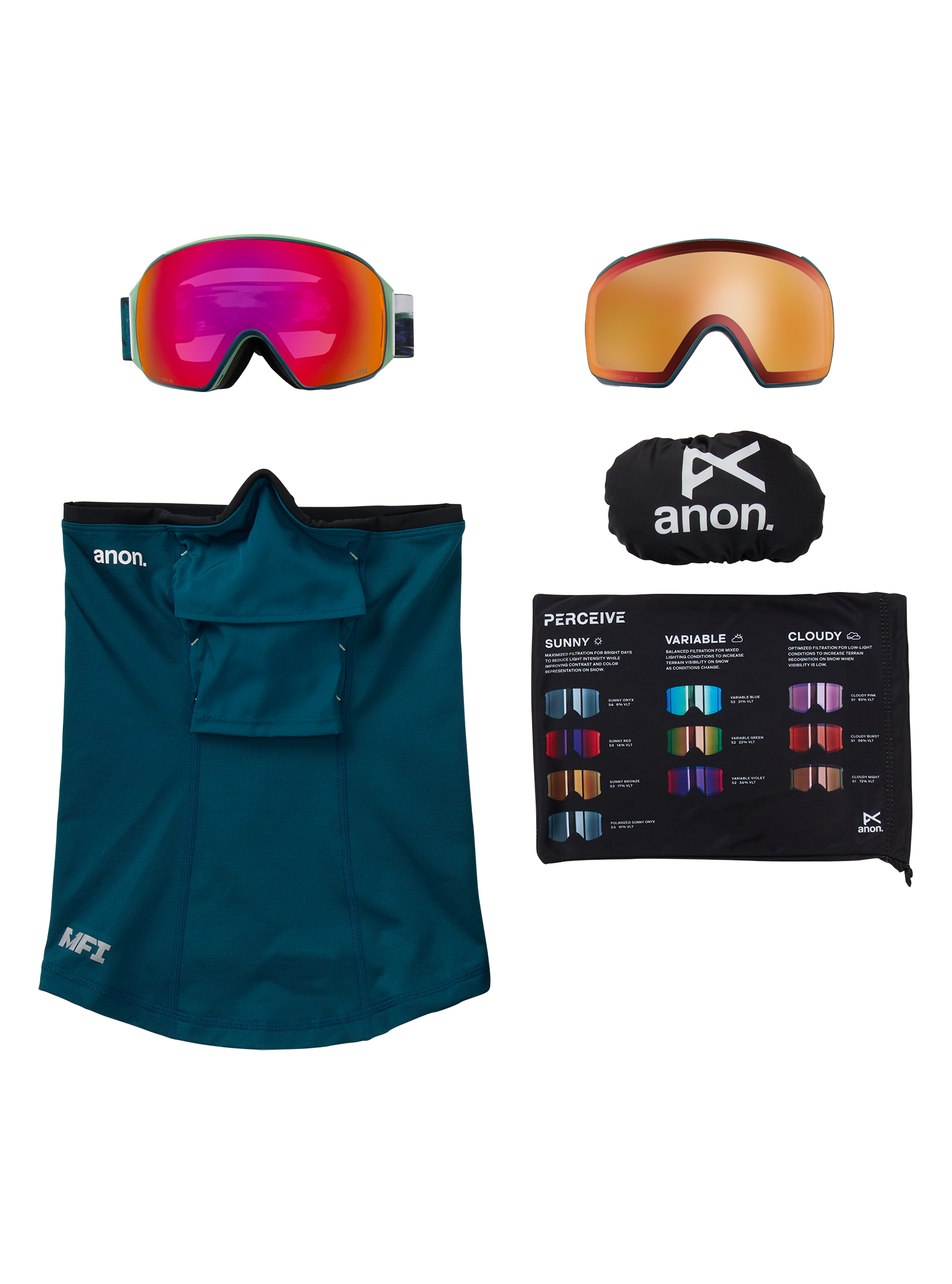 ANON M4 GOGGLES (TORIC) + BONUS LENS + MFI® FACE MASK (LOW BRIDGE) 202 ANON M4 GOGGLES (TORIC) + BONUS LENS + MFI® FACE MASK (LOW BRIDGE) 202