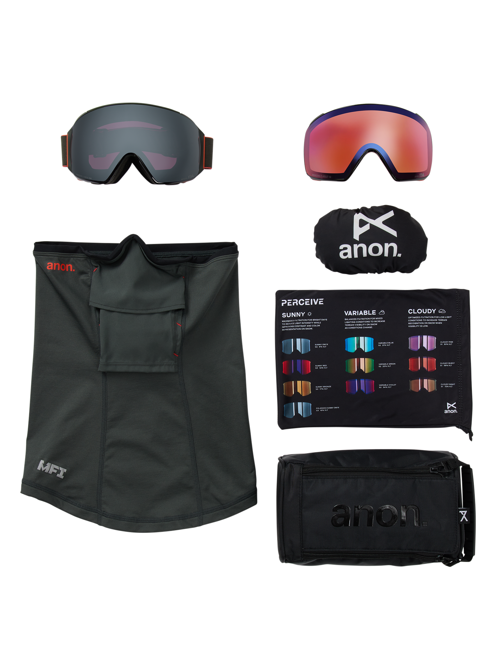ANON M4 GOGGLES (TORIC) + BONUS LENS + MFI® FACE MASK (LOW BRIDGE) 202 ANON M4 GOGGLES (TORIC) + BONUS LENS + MFI® FACE MASK (LOW BRIDGE) 202