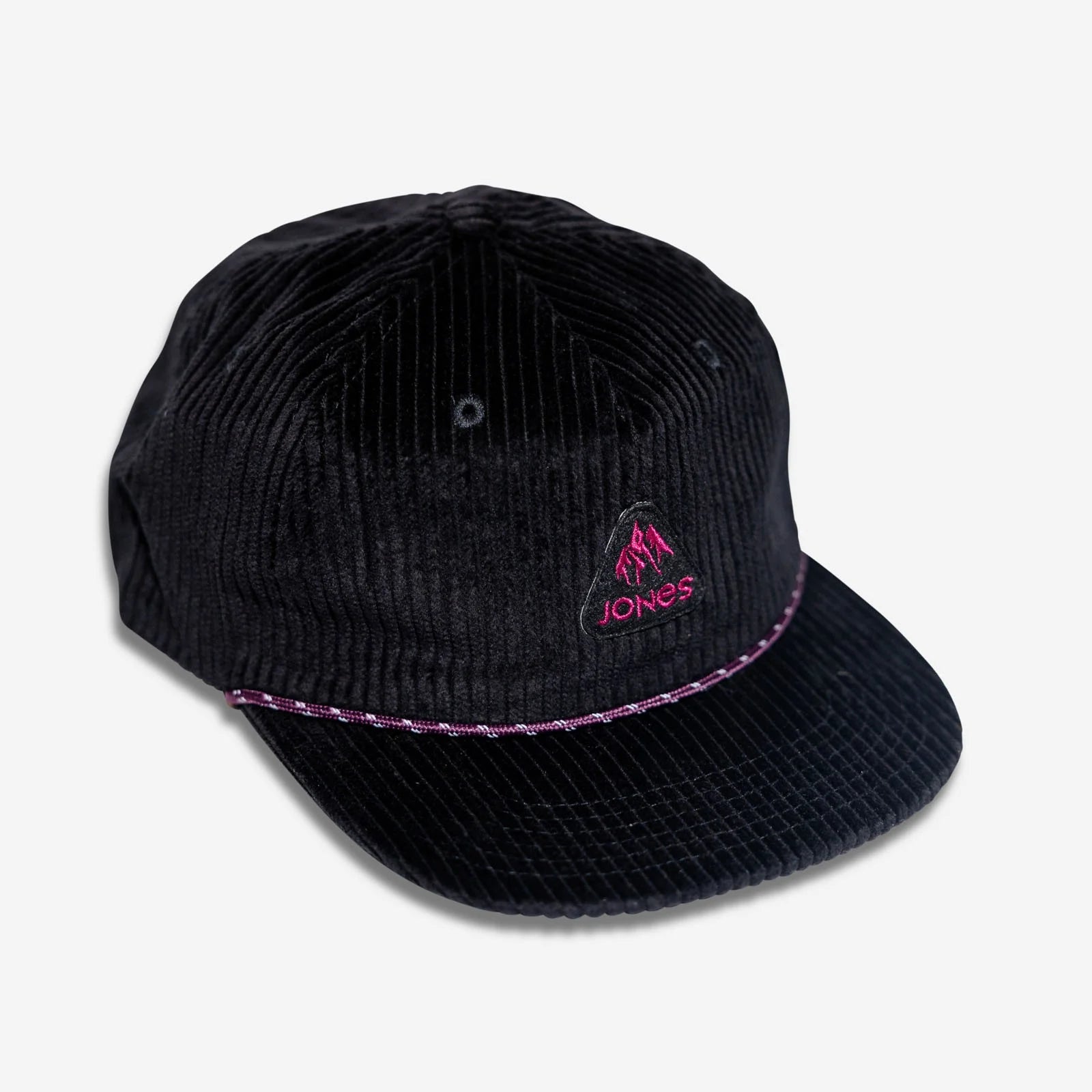 JONES CAP FRESH CORDUROY ORGANIC COTTON STEALTH BLACK