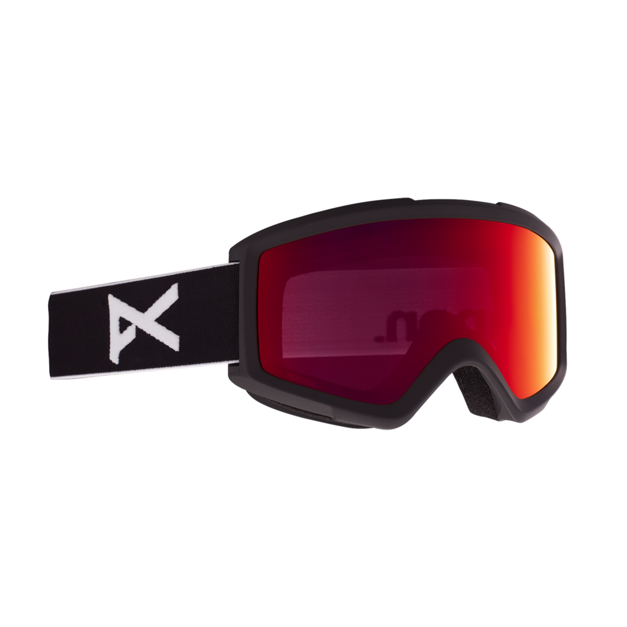 ANON HELIX 2.0 GOGGLES - BLACK/PERCEIVE SUNNY RED (LOW BRIDGE)