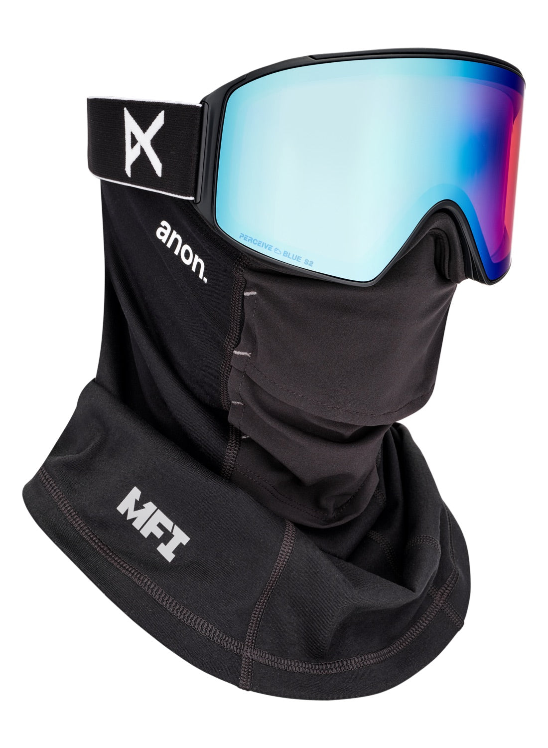 ANON M4 GOGGLES (CYLINDRICAL) + BONUS LENS + MFI® FACE MASK (LOW BRIDG