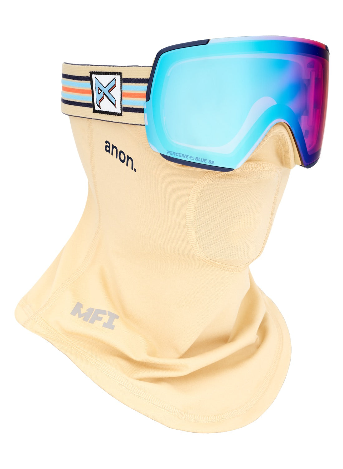 ANON M5S GOGGLES + BONUS LENS + MFI® FACE MASK (LOW BRIDGE) 2027