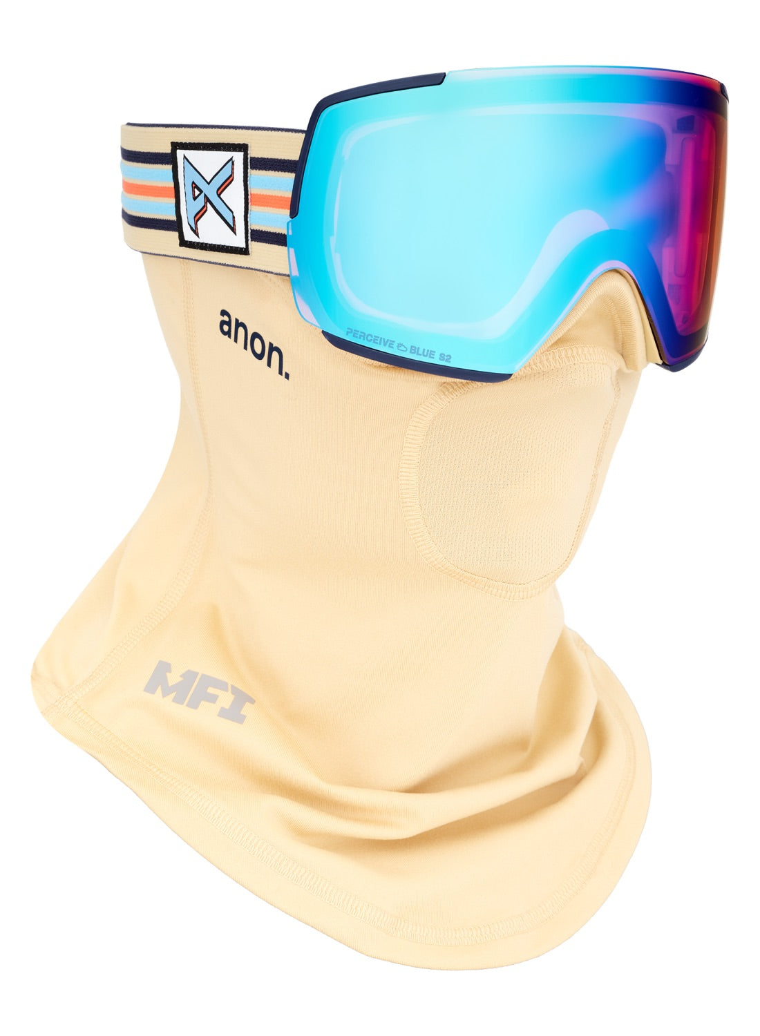ANON M5 GOGGLES + BONUS LENS + MFI® FACE MASK (LOW BRIDGE) 2027