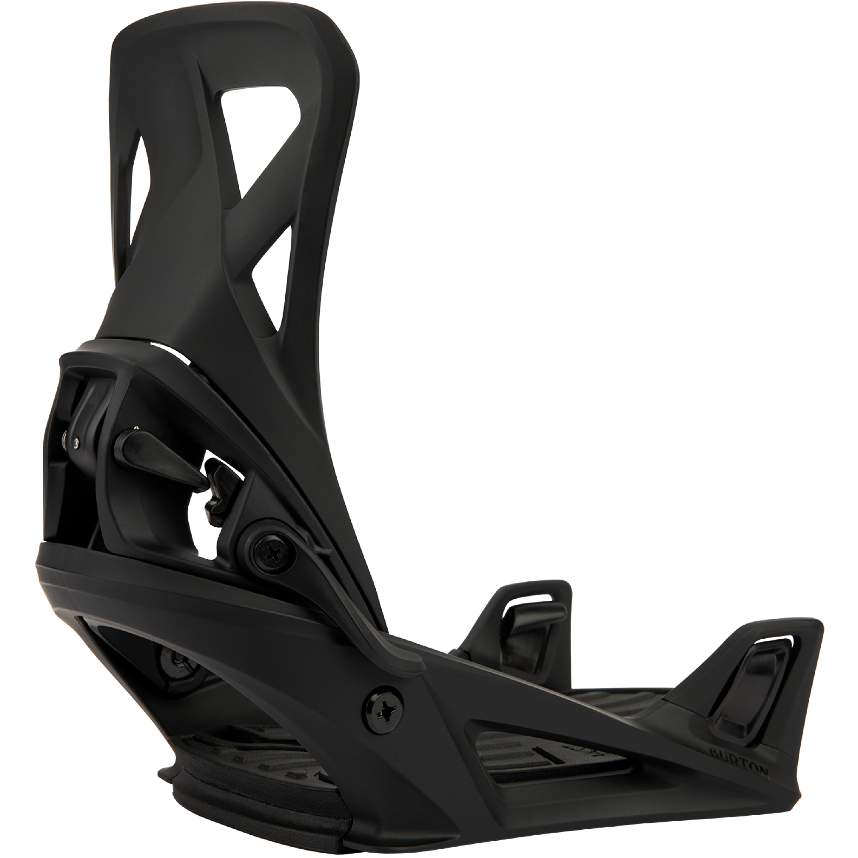 Burton Step On® X black carbon Re:Flex BURTON MEN'S STEP ON® RE:FLEX SNOWBOARD BINDINGS 2026