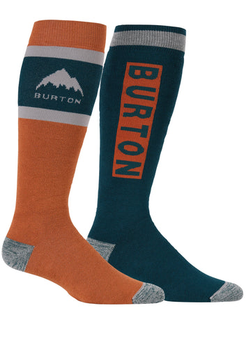 BURTON MENS WEEKEND MIDWEIGHT SOCKS 2-PACK 2027