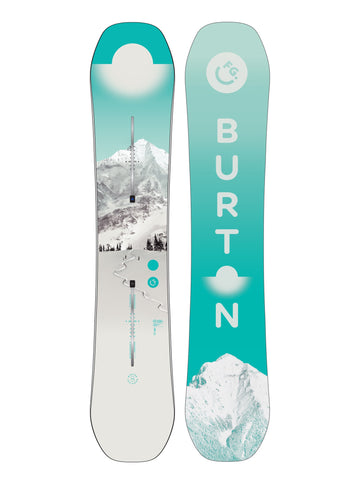 BURTON WOMENS FEELGOOD FLYING V SNOWBOARD 2027