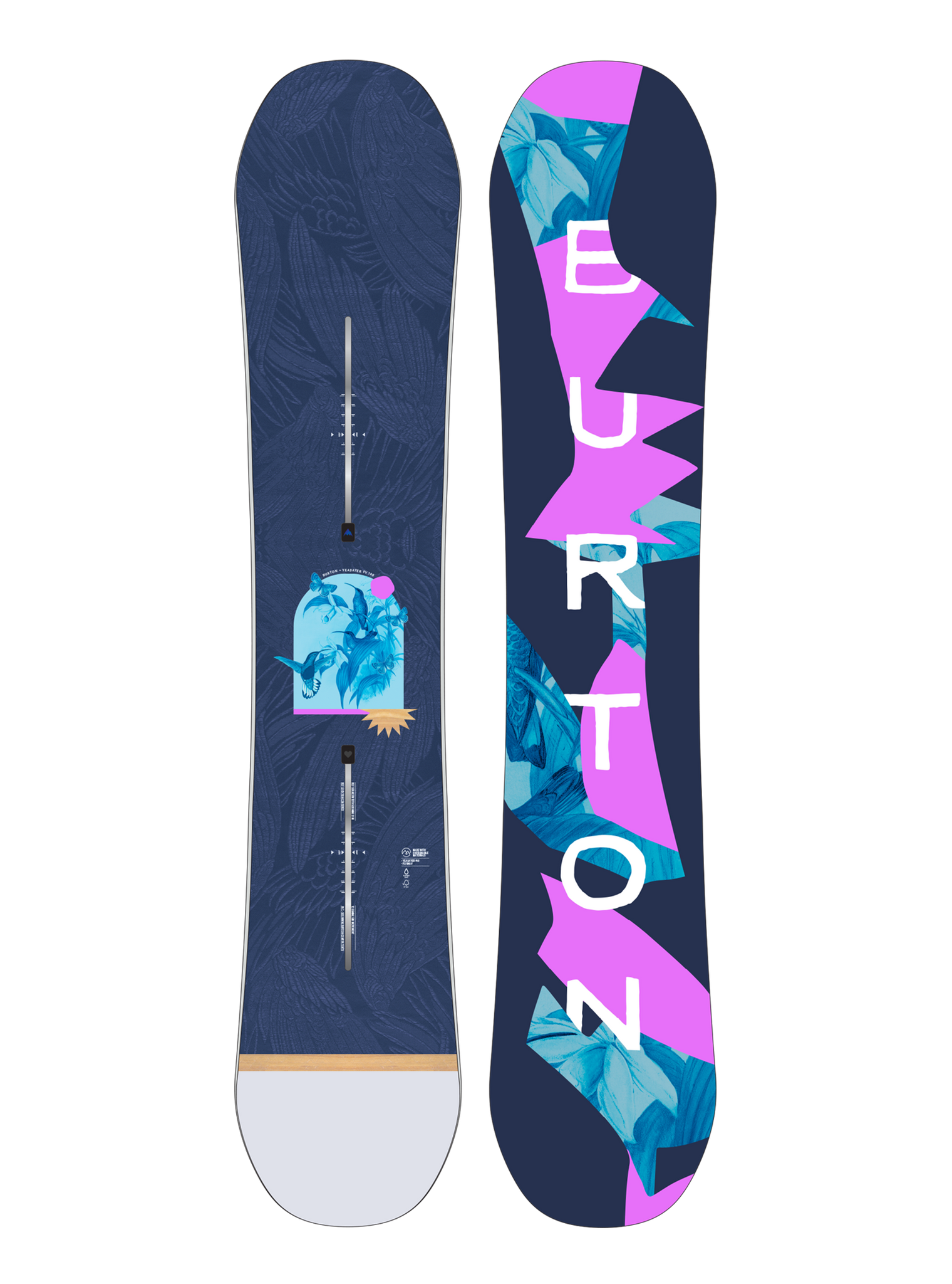 BURTON WOMEN'S YEASAYER FLYING V SNOWBOARD 2026