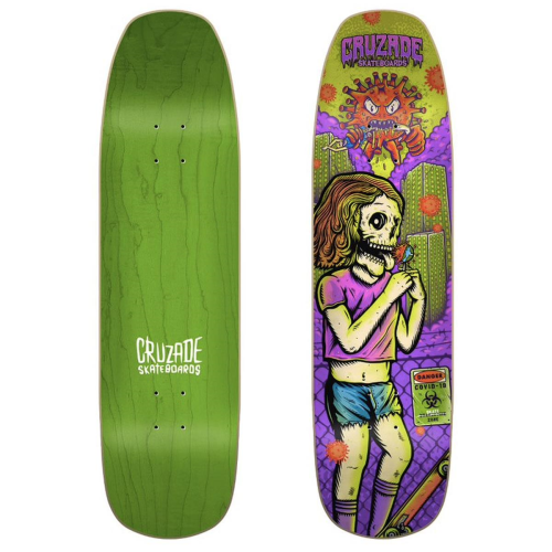 Cruzade Covid 8.5" Skateboard Deck