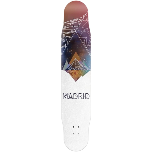 Madrid Space Mountain Fiberglass Pole 46" Longboard Deck
