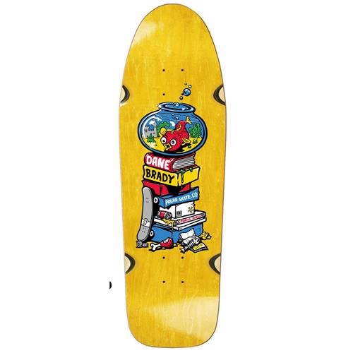 Polar DANE BRADY - Fish Bowl - Wheel Well Surf Jr. 8.75" Skateboard Deck