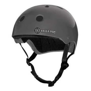 187 Killer Pads Pro Skate Helmet - Charcoal Matte
