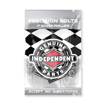 Independent 1" Black/Silver Phillips Hardware